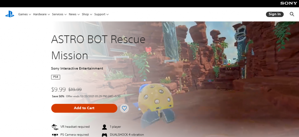 Astro Bot Rescue mission free
